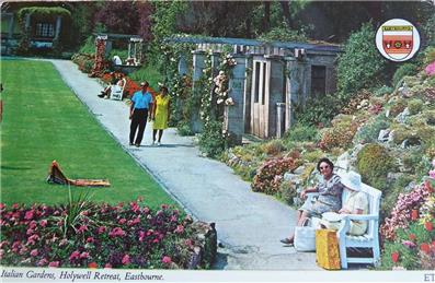 The Italian Gardens in the 1970s - Eastbourne Heritage Open Days 2021